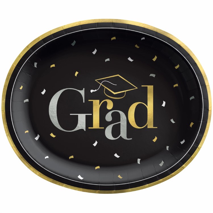 Class Dismissed Oval Plates