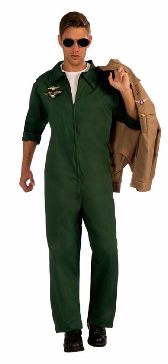 Aviator Jumpsuit Green