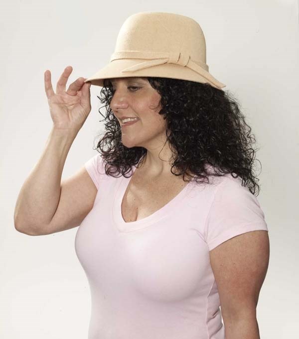Hat Flapper Beige