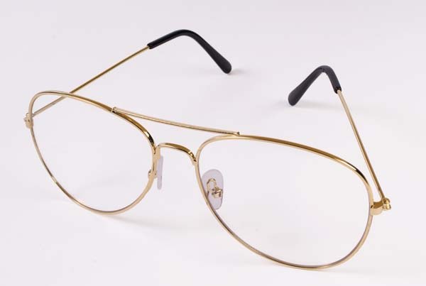 Glasses Aviator Clear