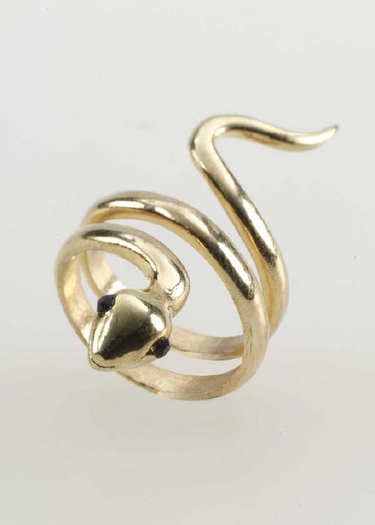 Cleopatra Snake Ring