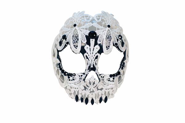 Mask Skull w/ Lace