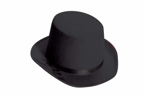 Top Hat Child Blk