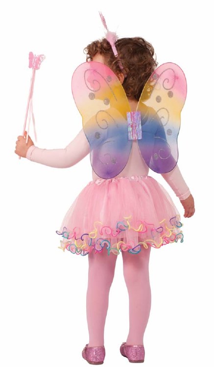 Child Fairy Wings Set, Rainbow