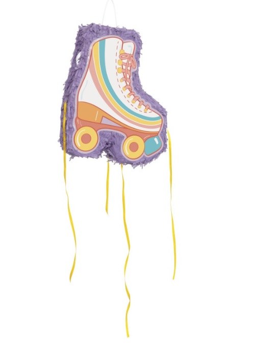 Rollerskate PopOut Pinata