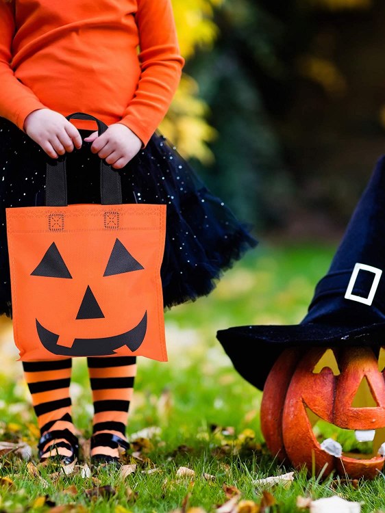 Jack-O-Lantern Trick Or Treat Tote Bag