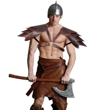 Shoulder Armor Leatherlike Blk