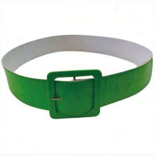 80"s Neon Belt Green 46"