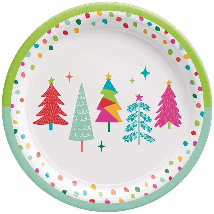 Merry Everything 7" Plate 20ct