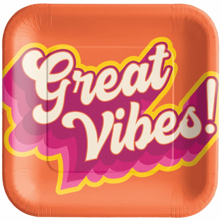 Throwback Summer 7" Plates