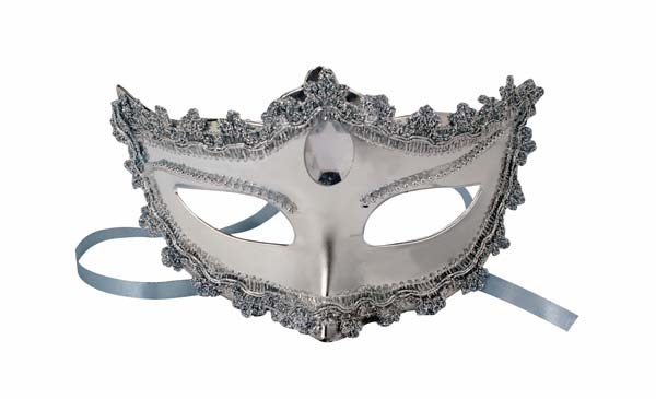 Mask Half Silver