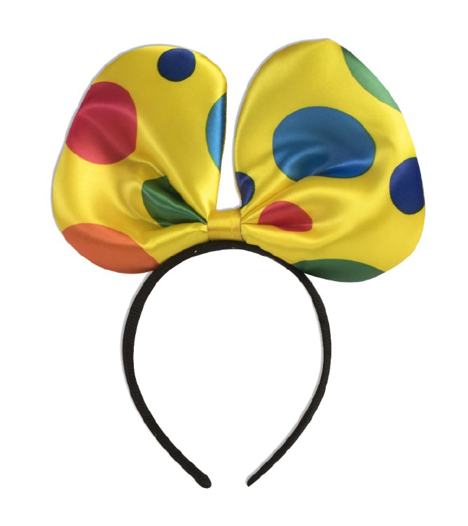 Clown Headband -bow tie