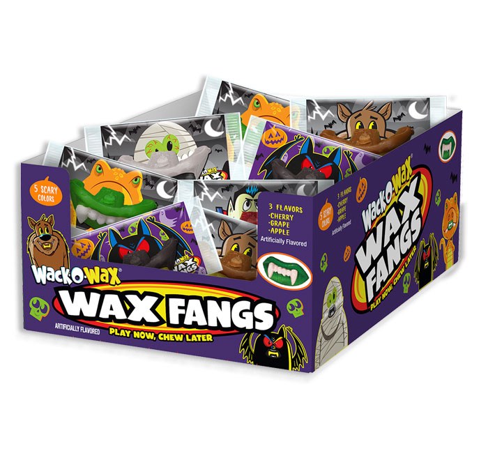 Candy Wack-O-Wax Fangs Asst