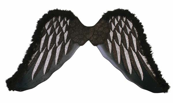 Wings Angel Black