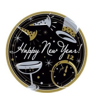Happy New Year Plates (50ct)