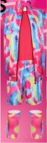 80's Men's Skatewear Adult XL