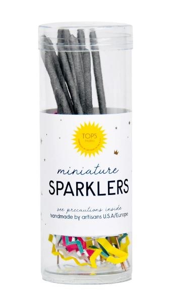 Mini Silver Sparkler Tube 4"