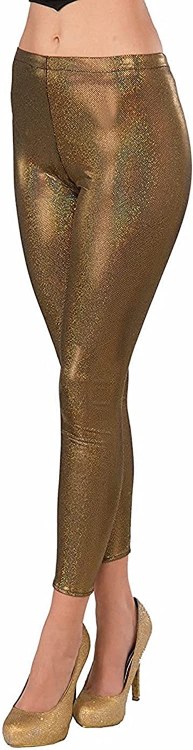 Leggings Gold Futuristic
