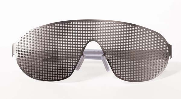 Glasses Mesh Silver