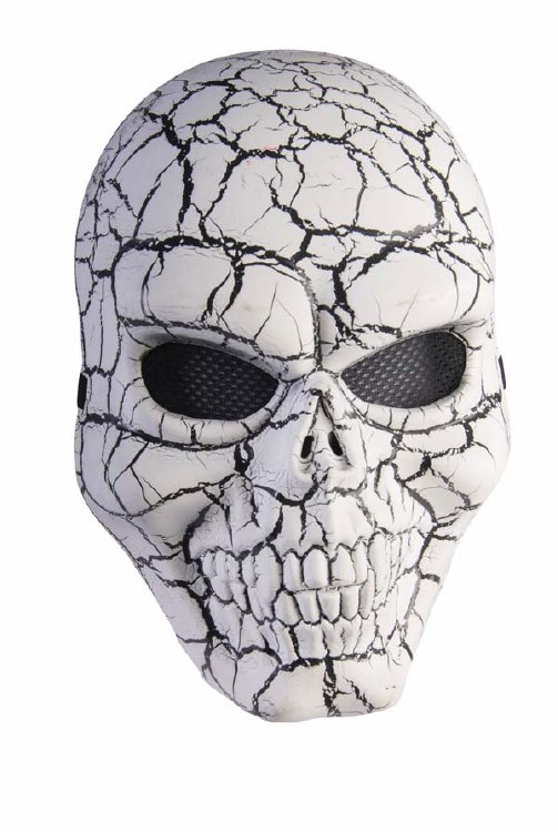 Mask Skull Crackled