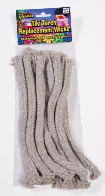 Tiki Torch Replace Wicks