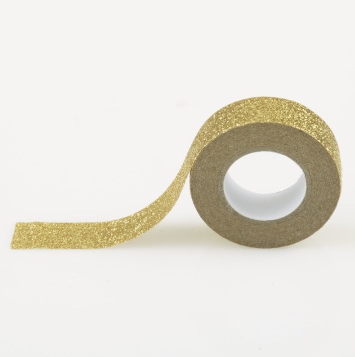Gold Glitter Washi Tape