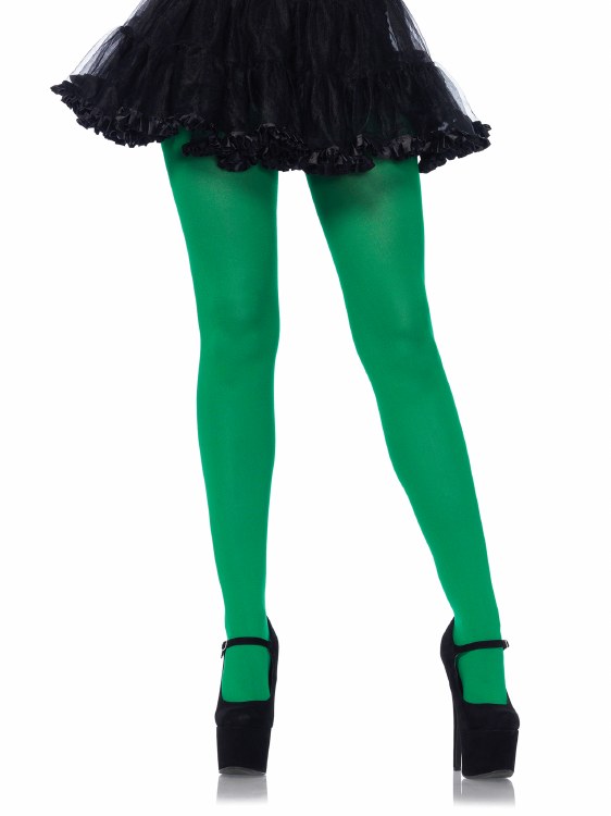 Tights Queen Green