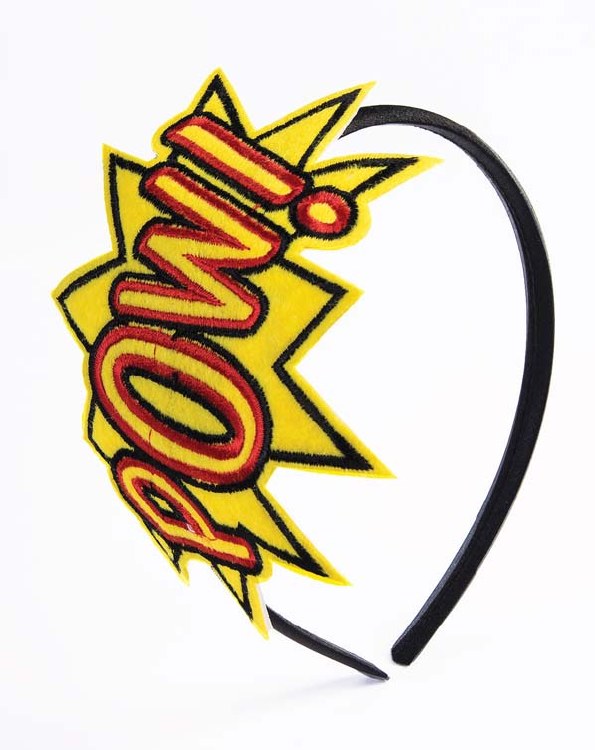 Headband POW Pop Art