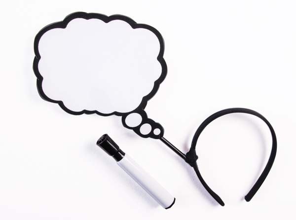 Photo Prop Dry Erase Headband