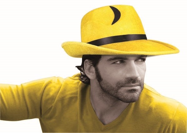 Fedora Yellow Pop Art