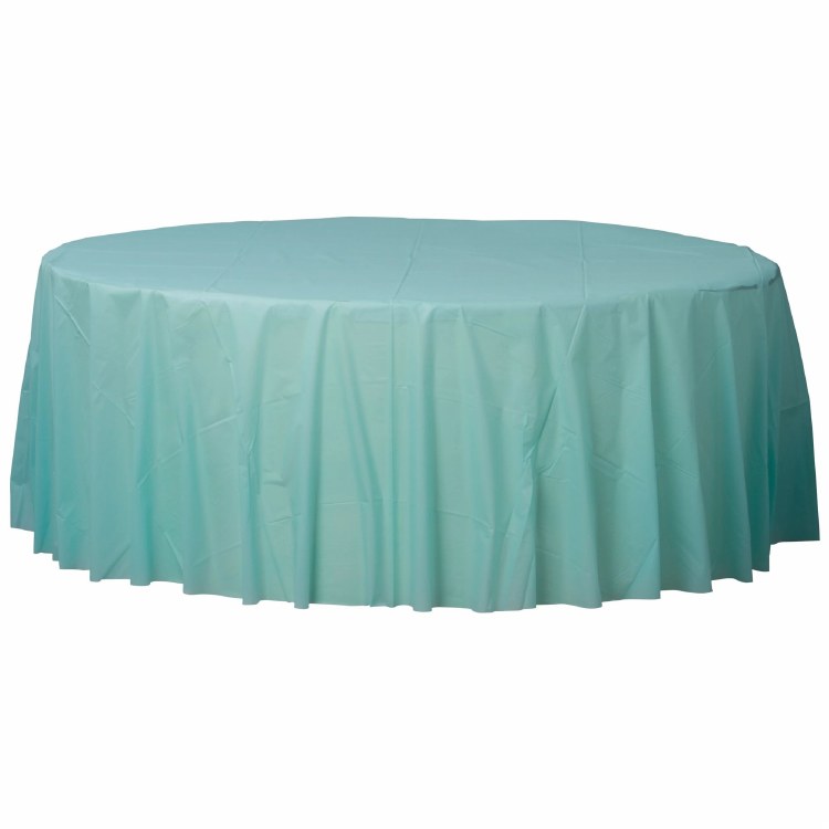 Robins Egg Blue Round Tablecover