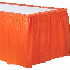 Orange Peel Table Skirt
