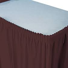 Chocolate Brown TableSkirt