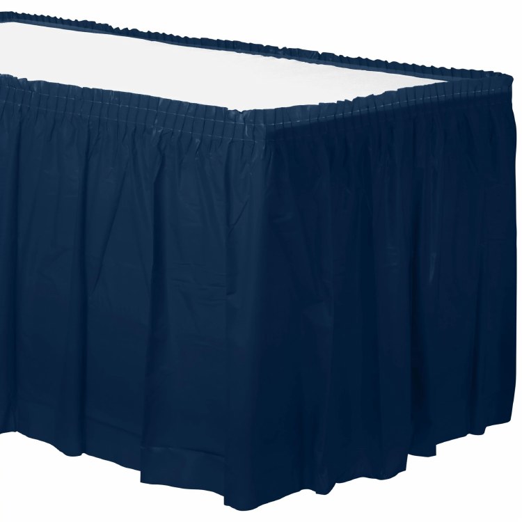 True Navy Blue Pl Tableskirt