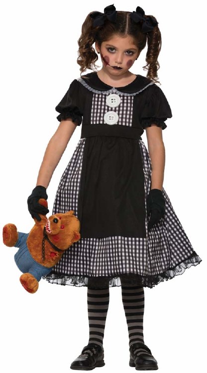 Dark Rag Doll Child 8-10