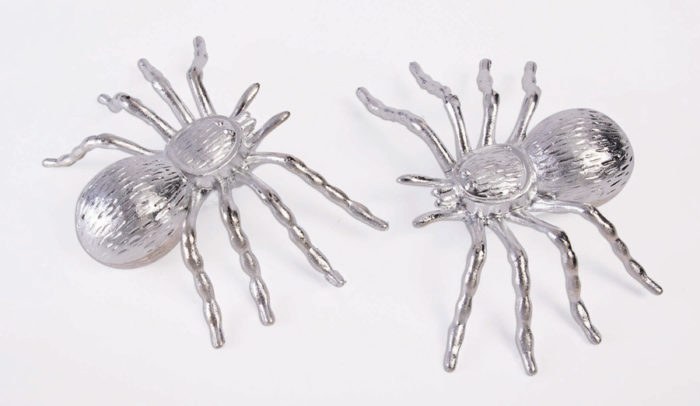 Silver Spiders ~ 2 Pack