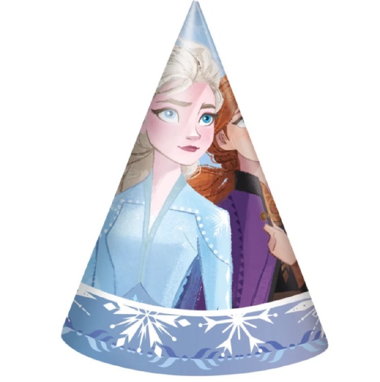 Party Hats Frozen 2 8 ct