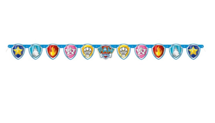 Paw Patrol Birthday Banner
