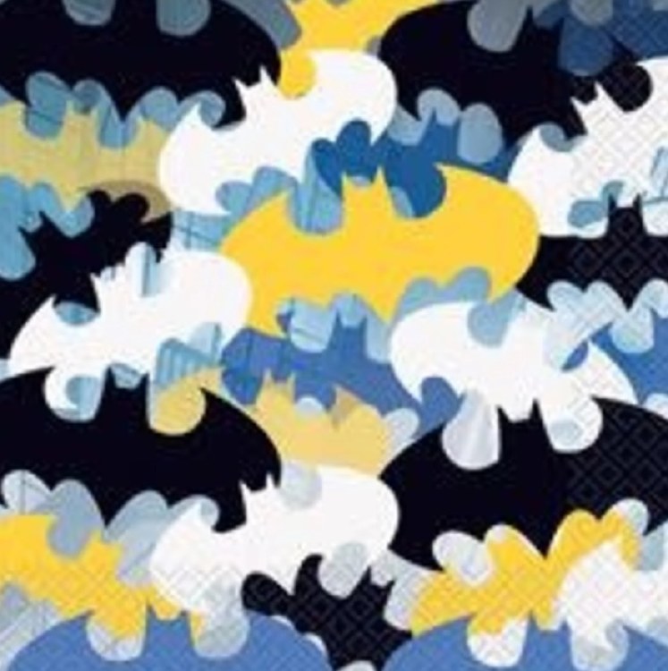 Lunch Napkin Batman 16 ct