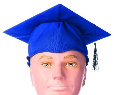 Graduation Cap Junior Blue