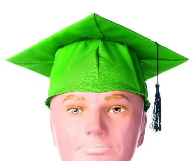 Graduation Cap Junior Green
