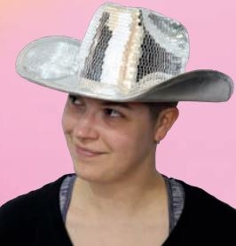 Hat Cowboy Disco Tiles