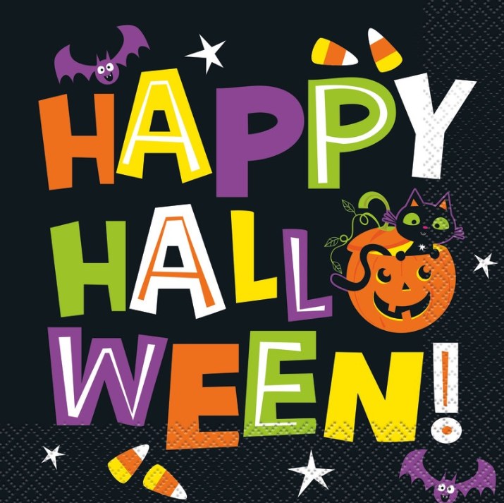 Happy Halloween Lunch Napkin