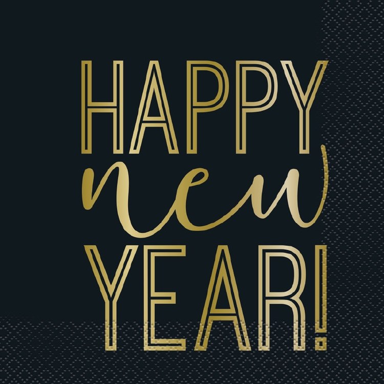 Roaring New Year Lunch Napkins