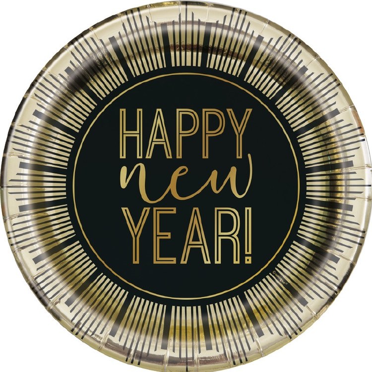 Roaring New Years 8.5in Plt