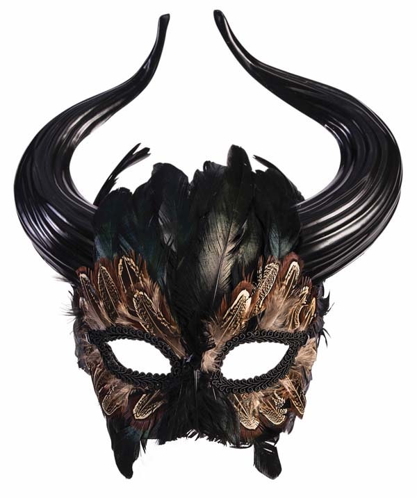 Mask Minotaur Feathered
