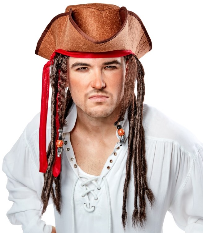 Pirate Hat with Dreads