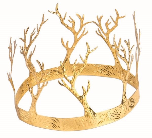 Crown Gld Antlers Metal