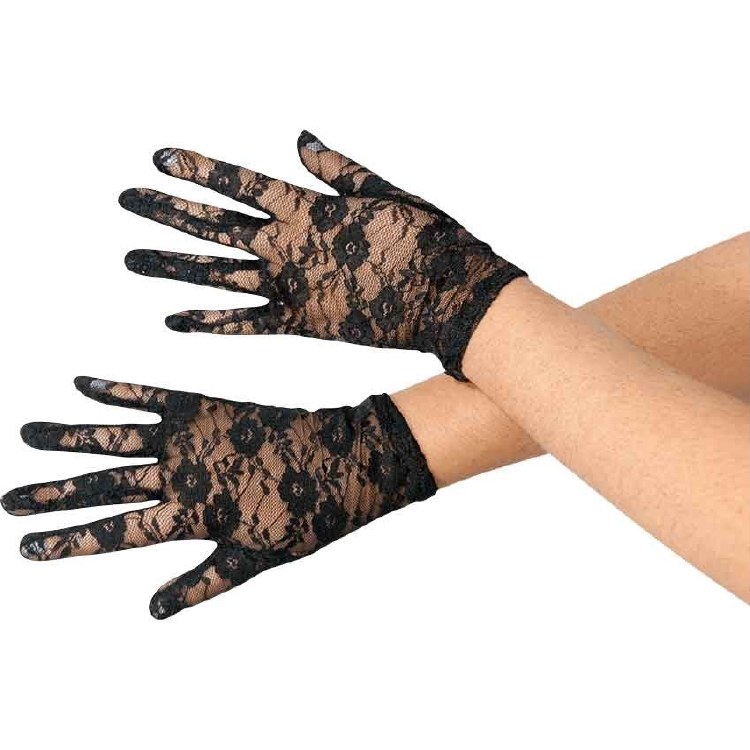 Gloves Lace Black