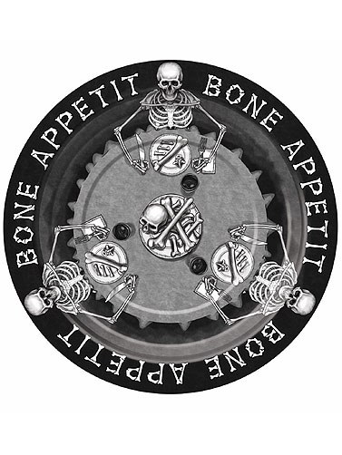 Bone Appetit 9in Plates 8ct